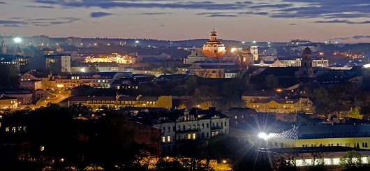 Un'affascinante immagine di Vilnius Un'affascinante immagine di Vilnius